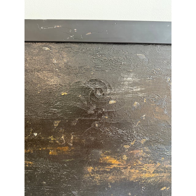 Large Mid Century Abstract Color Field Painting For Sale - Image 10 of 12