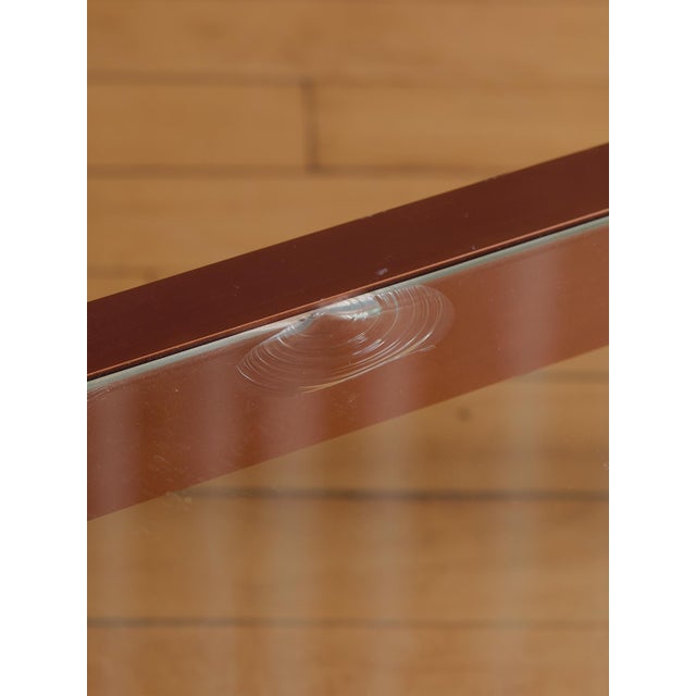 The Vintage Rose Gold Toned Brass Etagere For Sale - Image 9 of 9