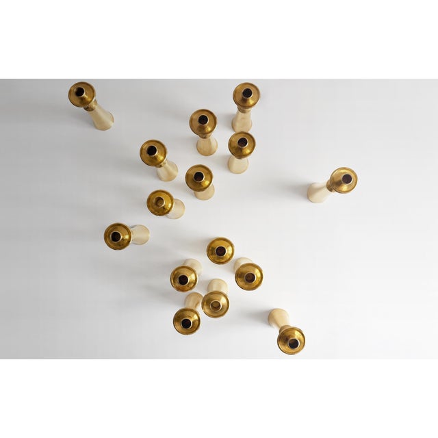 Candleholders by Jens Harald Quistgaard for Dansk Design, 1950s, Set of 2, in Flawless conditions. Designed 1950 to 1959...