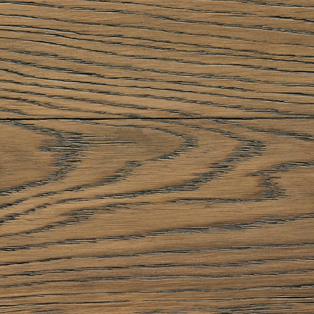 Taupe Four Hands Warby Coffee Table - Worn Oak Veneer For Sale - Image 8 of 12