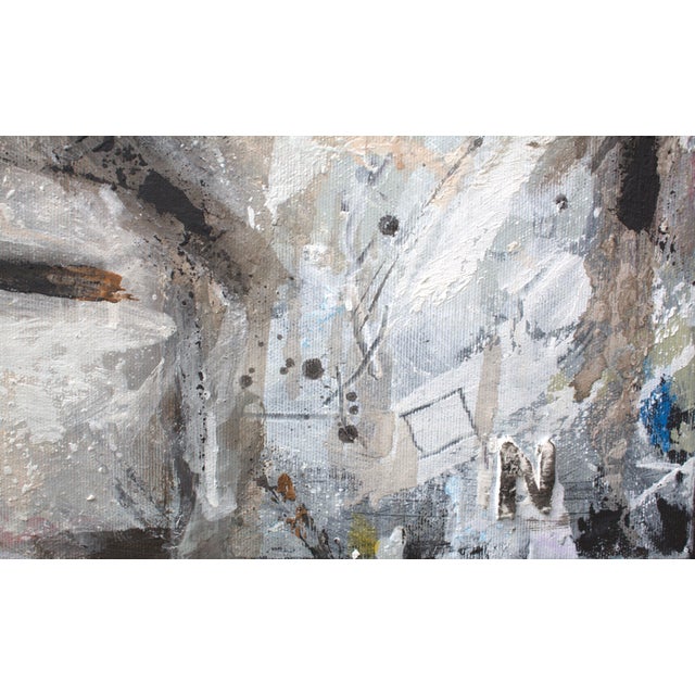 Contemporary Natalia Vypritskaia, Membrane, 2026, Textured Paste on Canvas For Sale - Image 3 of 9