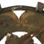 Antique Rembrandt Egyptian Revival Cast Iron & Brass Portrait Bridge Lamp C1930 For Sale - Image 13 of 14