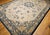 Antique Chinese Peking Oversize Rug, Wool on Cotton, All-Over Floral Design, Ivory & Blue, 12' X 18' For Sale - Image 9 of 18