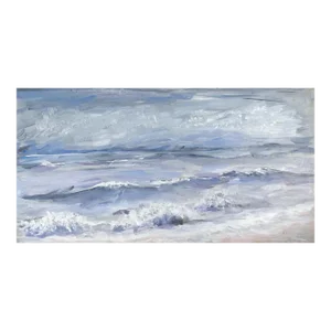 Mid 20th Century Impressionist Seascape Painting