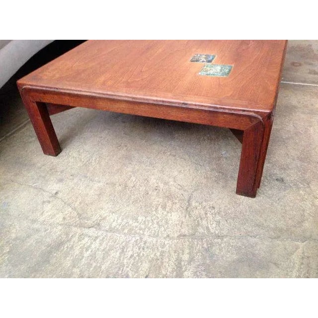 Wood Dunbar Natzler Coffee Table For Sale - Image 7 of 11