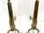 Antique Bradley & Hubbard Federal Style Brass Ball & Claw Foot Andirons - A Pair For Sale In West Palm - Image 6 of 18