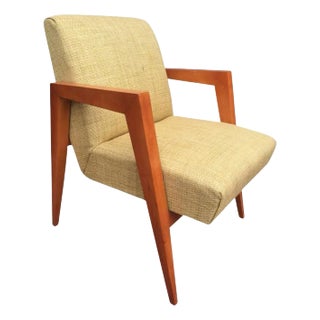 Sleek Modern Armchair, Attributed to T.H. Robsjohn-Gibbings For Sale
