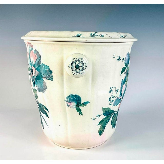 A very nice Minton planter/dinner slop bucket. It’s well marked at the bottom and I’m not sure as of the date, but I would...