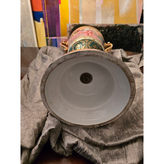 Antique Kpm Attributed Palace Porcelain Urn, Signed For Sale - Image 11 of 12