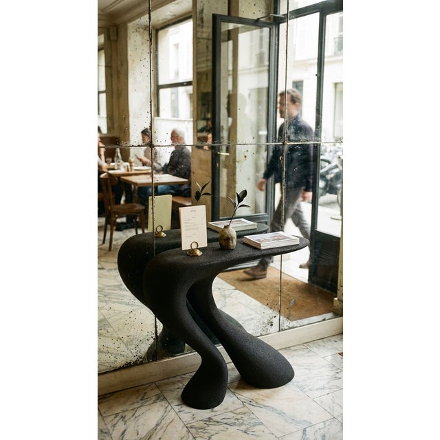 Sculptural 3D-Printed Sand Console Table by Blacksand Lab For Sale - Image 4 of 6