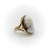 Late 20th Century Late 20th Century Victorian High Relief Cameo of Young Maiden in 14k Gold Ring, Size 9.5 For Sale - Image 5 of 10