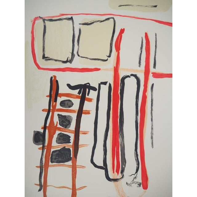 Pierre Tal-Coat, Composition abstraite, Lithograph For Sale - Image 3 of 6