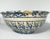 19th Century Antique Spongeware Mixing Bowl: Blue Banded Stoneware, 19th Century Americana For Sale - Image 5 of 10
