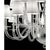 Transparent Murano Glass Chandelier by Simoeng for Simoeng For Sale - Image 8 of 9