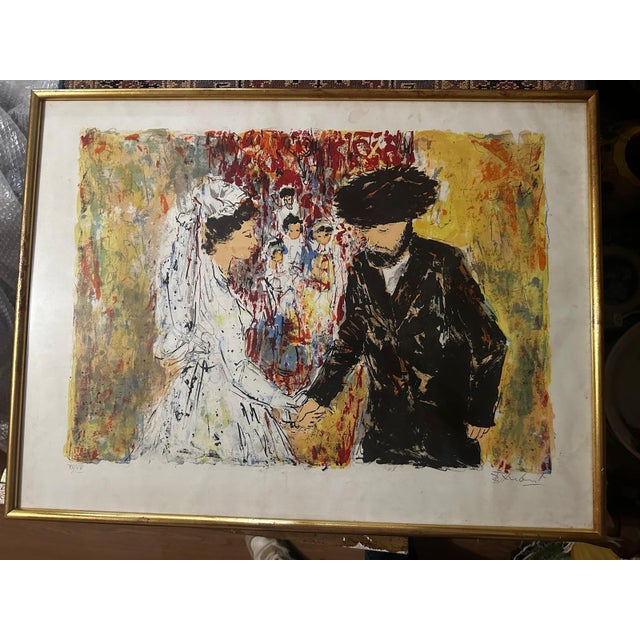 Bertoldot Taubert, Jewish Wedding, Litho Judaica, 1960s, Paper For Sale - Image 17 of 18