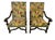 18th C. French Baroque Tapestry Armchairs - A Pair For Sale - Image 12 of 15
