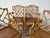 Brown Vintage Italian Dal Vera Chippendale Style Bamboo & Rattan Dining Chairs - Set of Four For Sale - Image 8 of 17