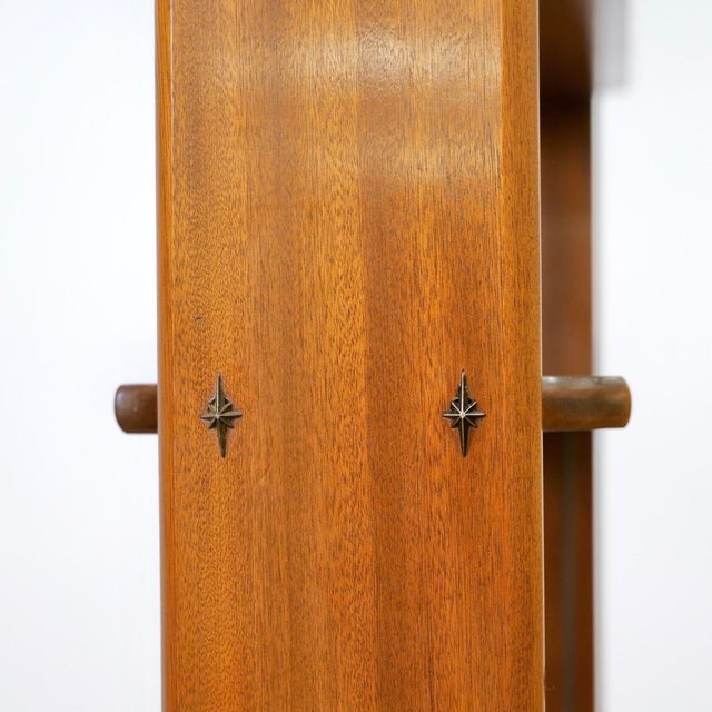 Mid Century Room Divider Bookcase For Sale In Los Angeles - Image 6 of 10