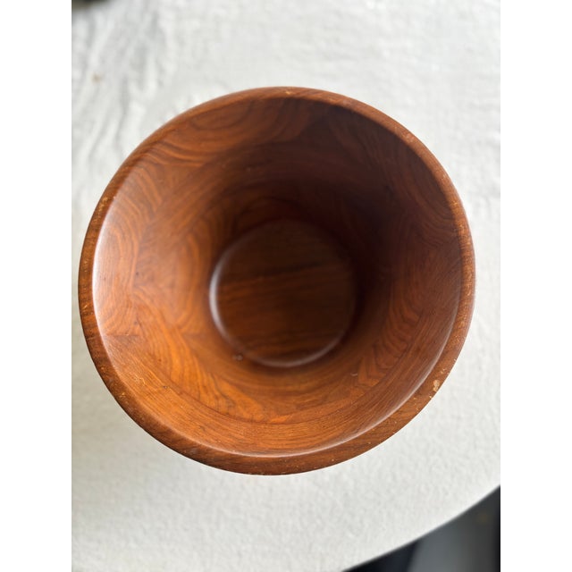 Burl Walnut Bowl For Sale - Image 9 of 15