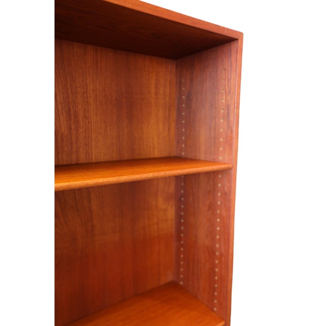 1980s Vintage Teak Bookcase by Børge Mogensen for FDB Møbler, 1960s For Sale - Image 5 of 12