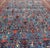 Tribal Antique Persian Afshar Rug in Beautiful Blue Background With Tribal Motifs 4'8 X 6'0 For Sale - Image 3 of 11