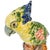 Large Scale Vintage Italian Majolica Ceramic Parrot Sculpture by Intrada For Sale - Image 10 of 15