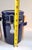 Late 20th Century VTG Gibson Rounded Cobalt Blue Canister Set W/ Original Wooden Scoops! EUC/Mint For Sale - Image 5 of 10