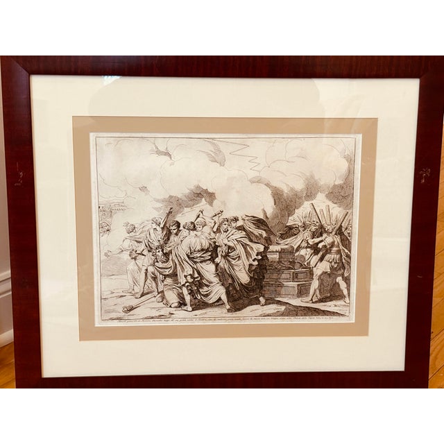 Set of Four, Original Etchings of Roman History, 1817 For Sale In New York - Image 6 of 10