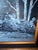 Original signed and dated 1977 acrylic on canvas depicting a picturesque snowy alpine river landscape. The winter scene...