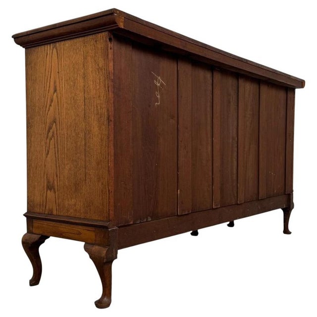 Early 20th Century English Oak Sideboard For Sale - Image 11 of 14