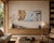 “In Conversation” by Sara Ward Original acrylic on gallery-wrapped canvas. 24” × 48” Two abstracted figures “face” each...
