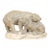 Continental Midcentury Terracotta Sculpture Depicting Two Bears on a Base For Sale