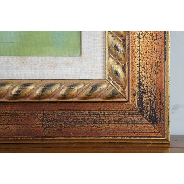 Metal Mid 20th Century Vintage B. Barry Floral Vase of Roses Still Life Oil Painting on Canvas For Sale - Image 7 of 13