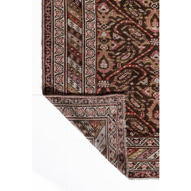 Red Antique Persian Malayer Runner Rug For Sale - Image 8 of 10