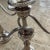 Traditional Late 20th Century Sterling Silver Three Light Candelabras- a Pair For Sale - Image 3 of 7