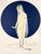 Art Deco Erté “Devotion” Hand-Signed Embossed Art Deco Serigraph With Foil, 1987, Custom Framed For Sale - Image 3 of 18