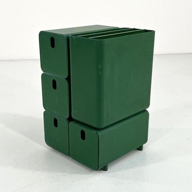 Green Green Desk Storage by Georges Coslin for Longato, 1960s For Sale - Image 8 of 11