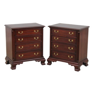 Pair Henkel Harris no.116 Mahogany Nightstands For Sale