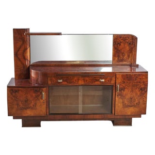 Art Deco Display Sideboard For Sale