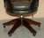 Vintage Chesterfield Captain's Chair in Bottle Green Tufted Leather For Sale - Image 15 of 18