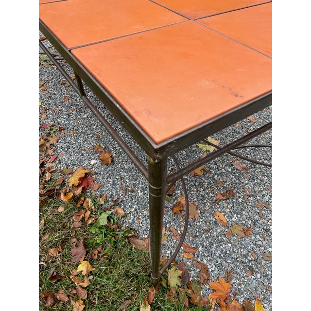 Vintage Industrial Tile Dining Table Chairish