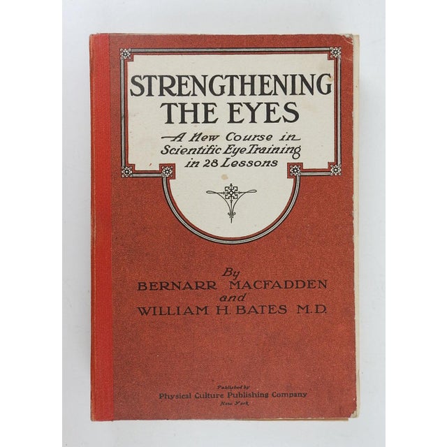 Strengthening the Eyes Quack Medicine Book | Chairish