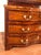18th Century Baroque Walnut Bureau Cabinet with Figured Veneers For Sale - Image 6 of 11