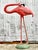 Mid-Century Modern Vintage Mid-Century Modern Monumental Fiberglass Tall Flamingo For Sale - Image 3 of 6