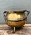 Vintage Hammered Brass Cauldron For Sale - Image 4 of 7