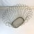 This is a great vintage wastebasket. The design has crown points crafted by wire along the oval shaped rim. It’s a chic...