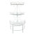 1970s Vintage Boho Chic Hollywood Regency Wire Loop Design 3-Tier Plant Stand, After Salterini For Sale