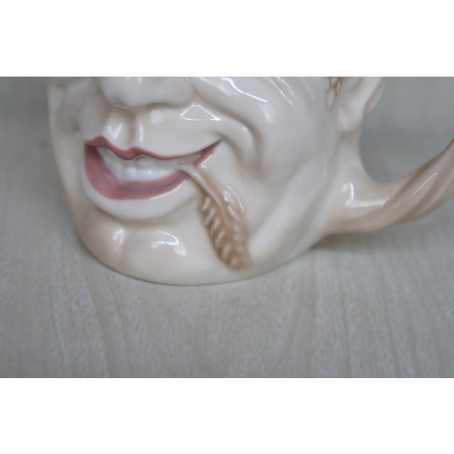 1980s English Royal Doulton John Barleycorn Tankard Folk Character Toby Jug For Sale - Image 12 of 13