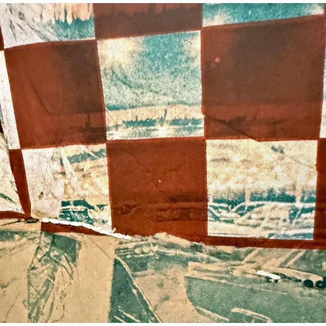 1970s Robert Rauschenberg, Large Pop Art Screenprint Collage Photo Lithograph Goat Chow Robert Rauschenberg For Sale - Image 9 of 17