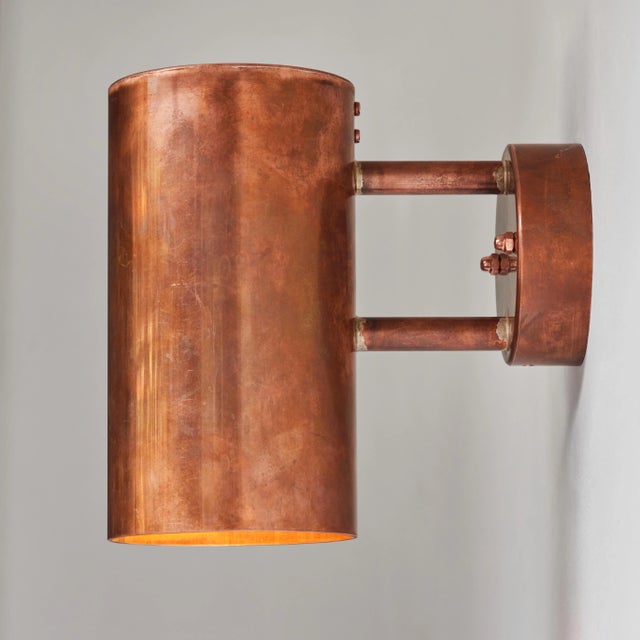 Not Yet Made - Made To Order Hans-Agne Jakobsson C 627/110 'Rulle' Raw Copper Outdoor Sconce For Sale - Image 5 of 12